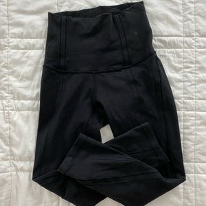 Lululemon black compression leggings